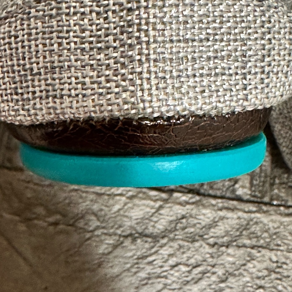 Tieks Gray and Teal Foldable Flats - Picture 6 of 13